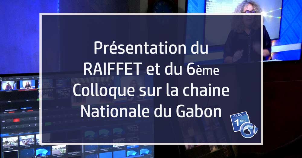 Interview au 20h sur la chaîne Nationale Gabonaise GABON 1ère