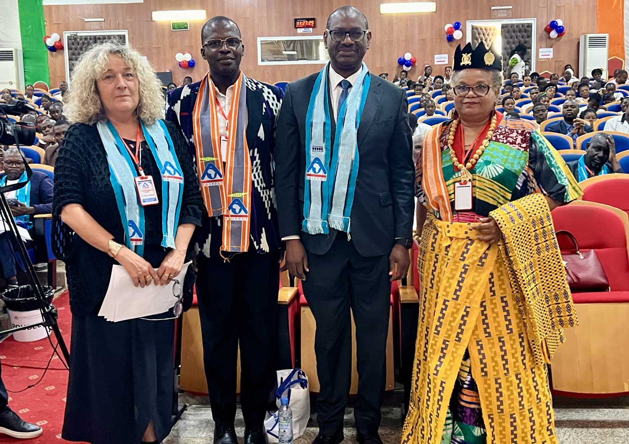 Professeur ABOU FOFANA (ENS) élu président de la Section CÔTE D’IVOIRE du RAIFFET