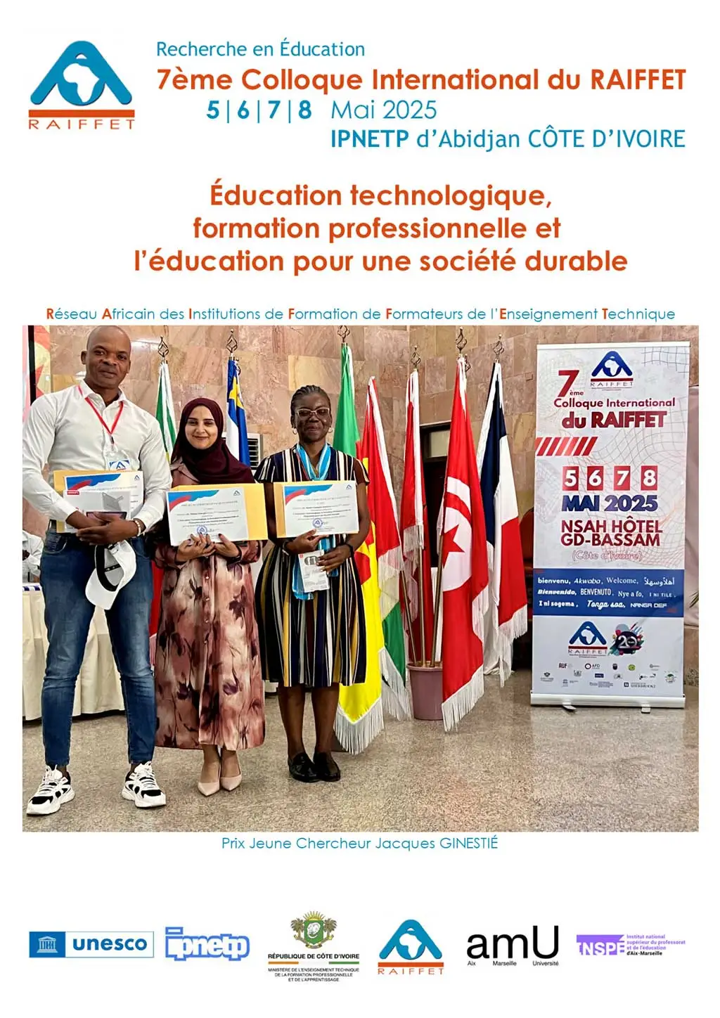 Actes du 7e Colloque international du RAIFFET à l'IPNETP d’Abidjan (CÔTE D’IVOIRE) en 2025
